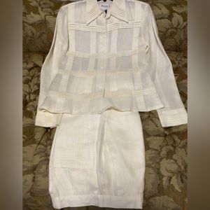 JSong Women’s Linen Pants Set NWT Size 6